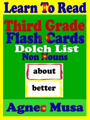 cover image of Third Grade Flash Cards
